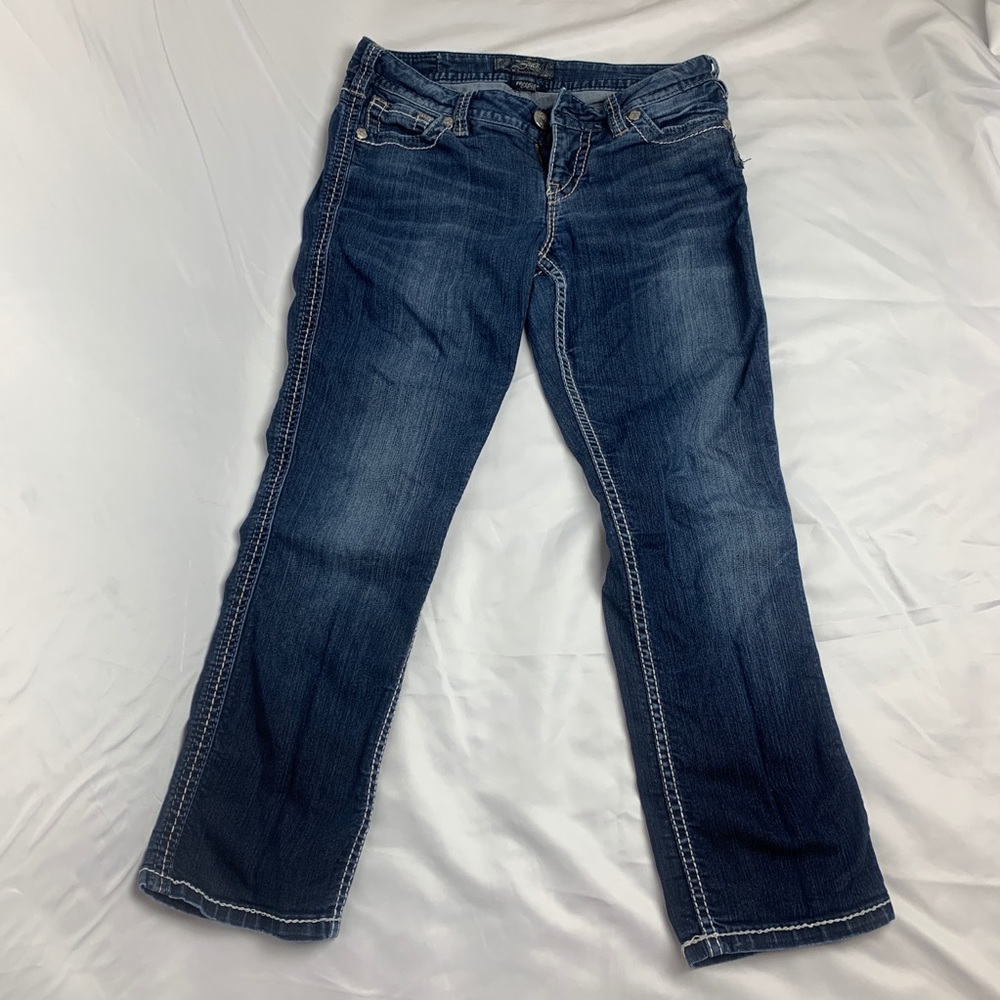 Silver Women Frances Capri Jeans